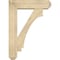 Ekena Millwork Imperial Craftsman Rough Sawn Bracket w/ Offset Brace, Douglas Fir, 8"W x 30"D x 42"H BKT0806X30X42IMP04RDF - alternate 4
